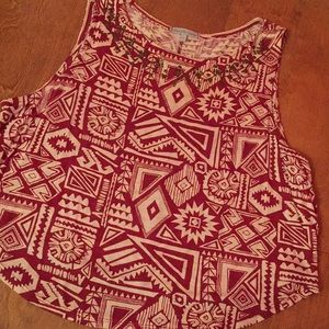 Aztec tank top
